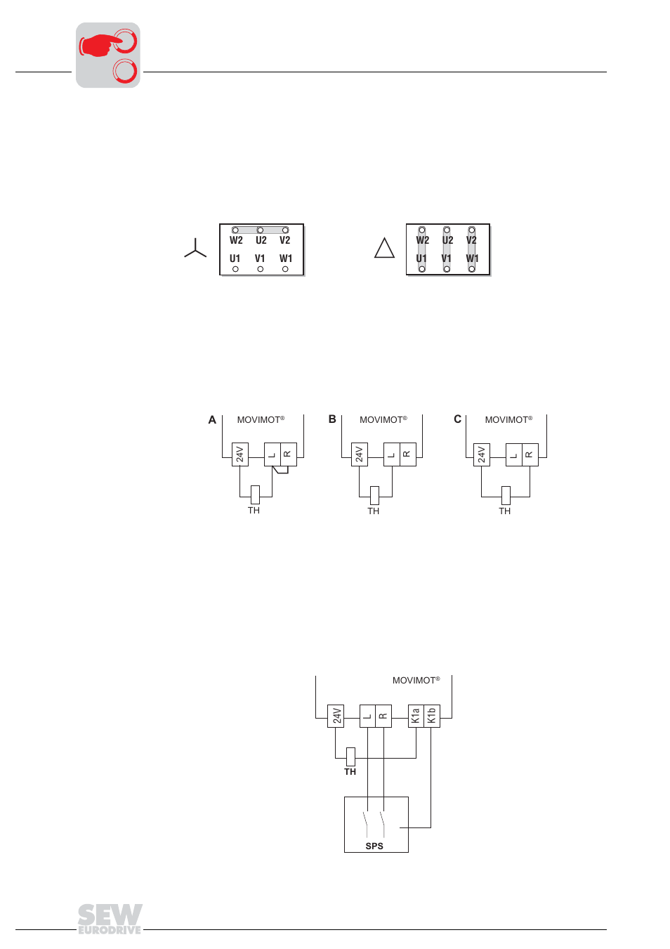Motor protection and direction of rotation enable | Metalfab SEW Eurodrive MOVIMOT MM..C User Manual | Page 88 / 168