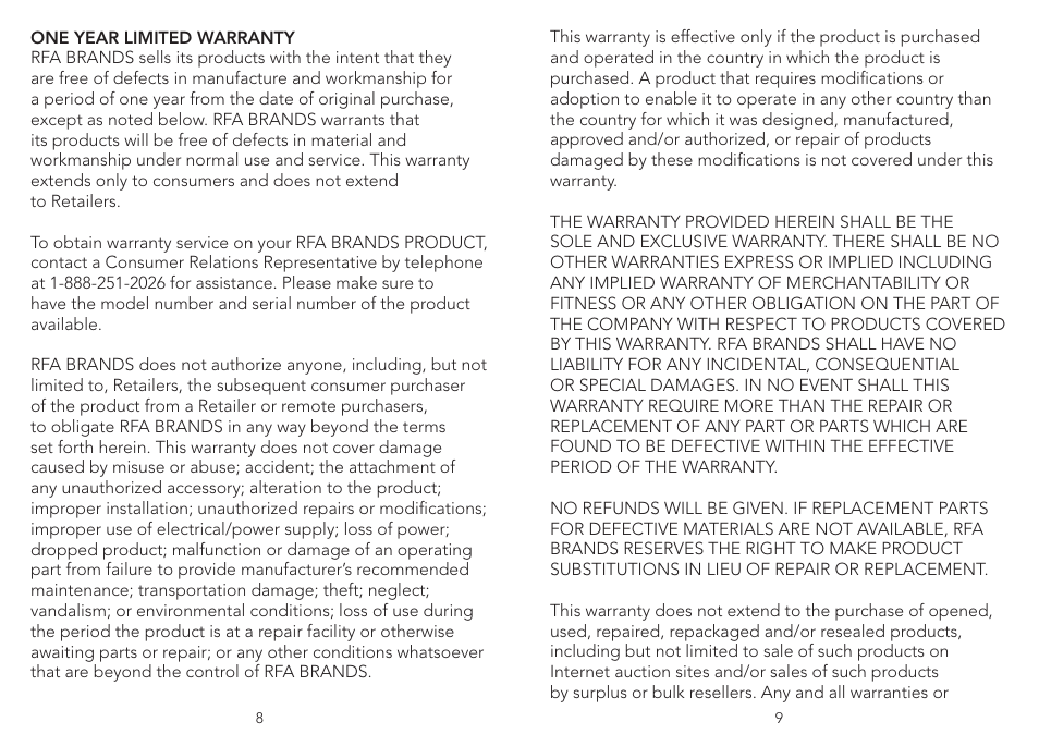 myCharge Freedom 2000 RFAM0273 User Manual | Page 5 / 8