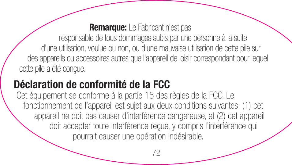 myCharge Portable Power Bank 1200 RFAM-0001 User Manual | Page 72 / 84