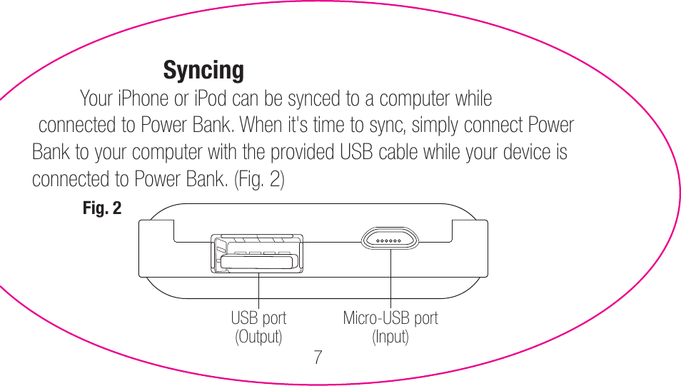 myCharge Portable Power Bank 2000 RFAM-0003 User Manual | Page 7 / 84