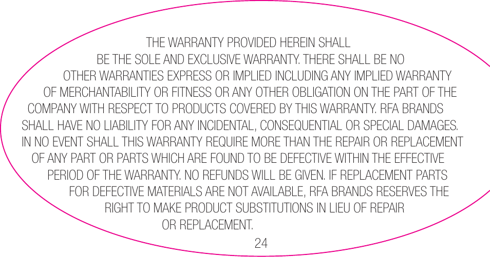 myCharge Portable Power Bank 6000 RFAM-0007 User Manual | Page 24 / 80