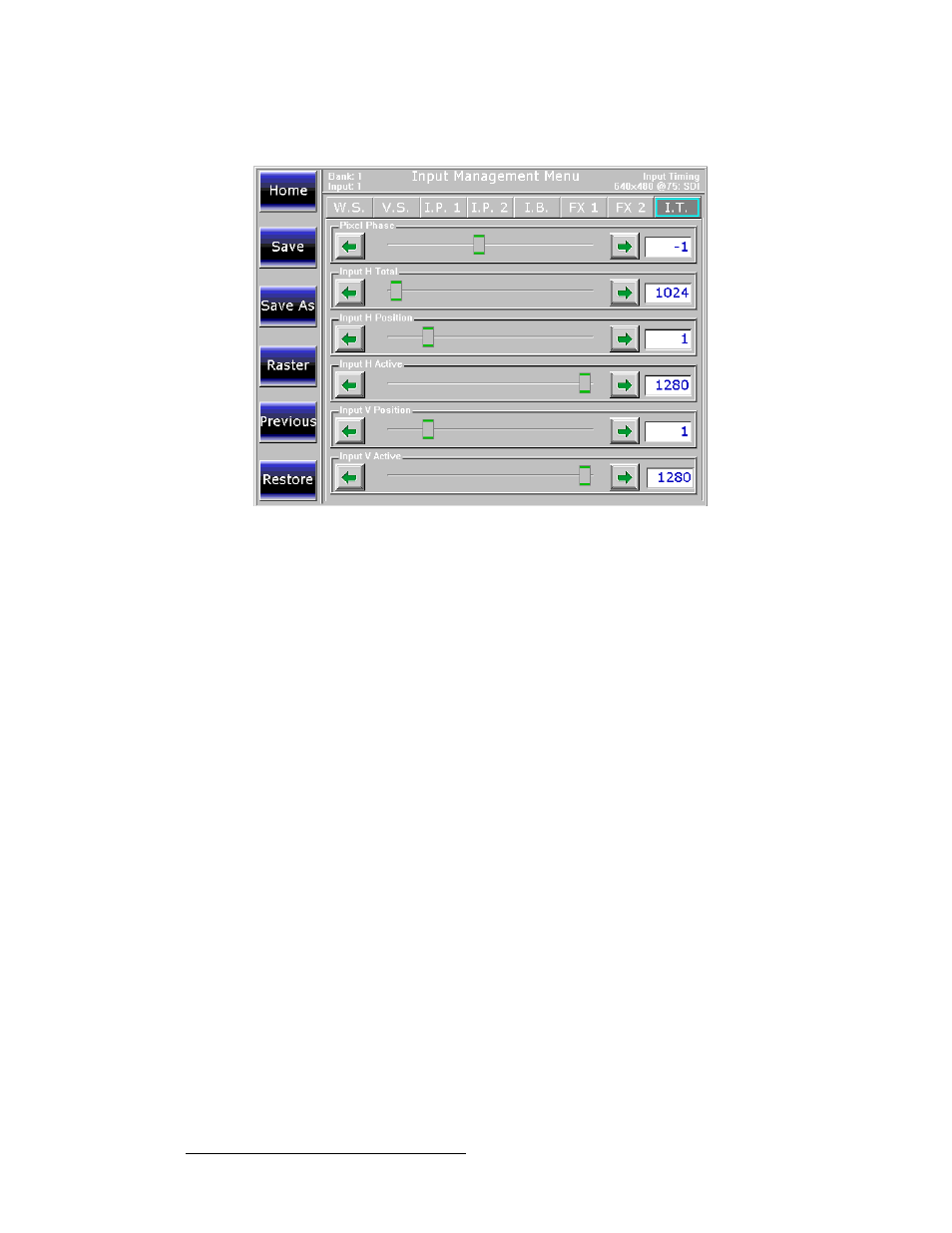 Operation | Barco DX-700 User Manual | Page 122 / 230