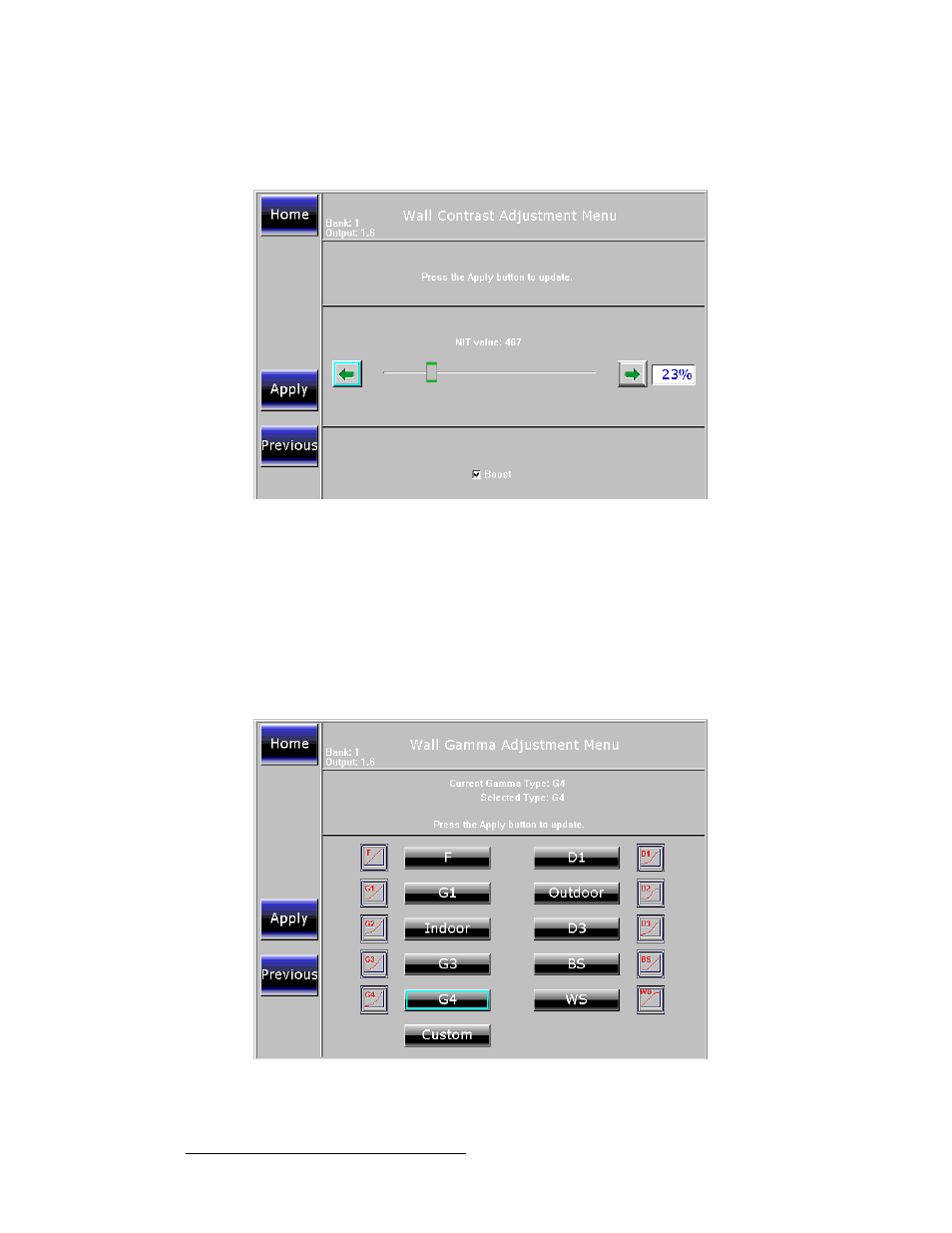 Operation | Barco DX-700 User Manual | Page 128 / 230