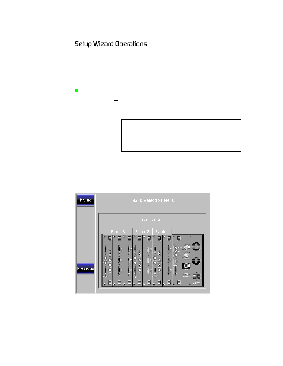 Setup wizard operations, Péíìé=tбт~кз=lééê~нбзел, Operation | Barco DX-700 User Manual | Page 83 / 230