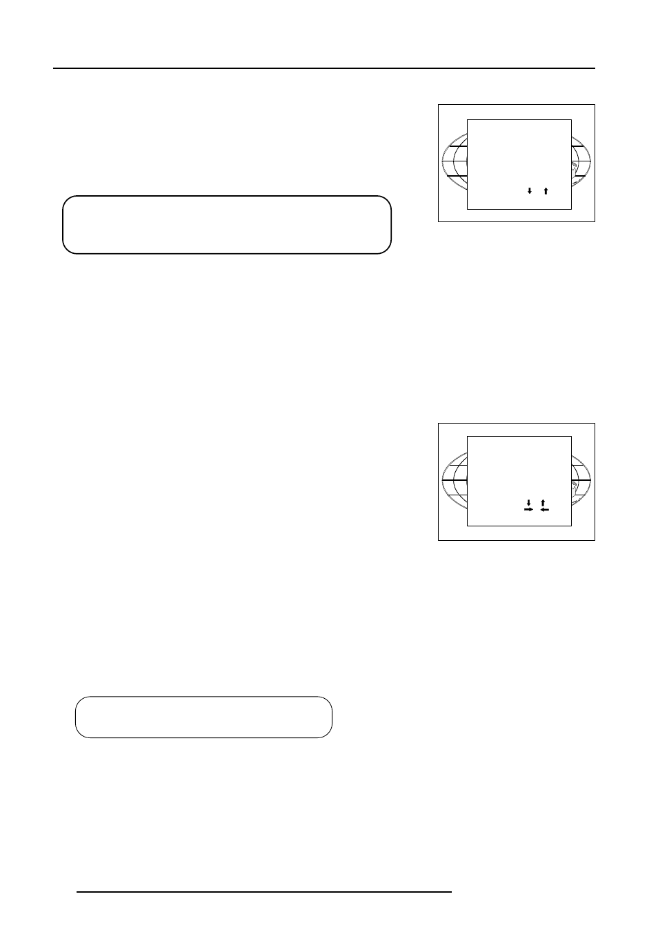 Random access adjustment mode, Selecting setup pattern, Internal cross hatch pattern | Barco R9002120 User Manual | Page 28 / 57