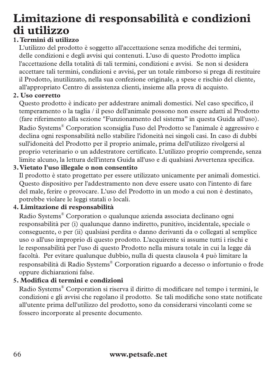 Petsafe Deluxe Bark Control User Manual | Page 66 / 96