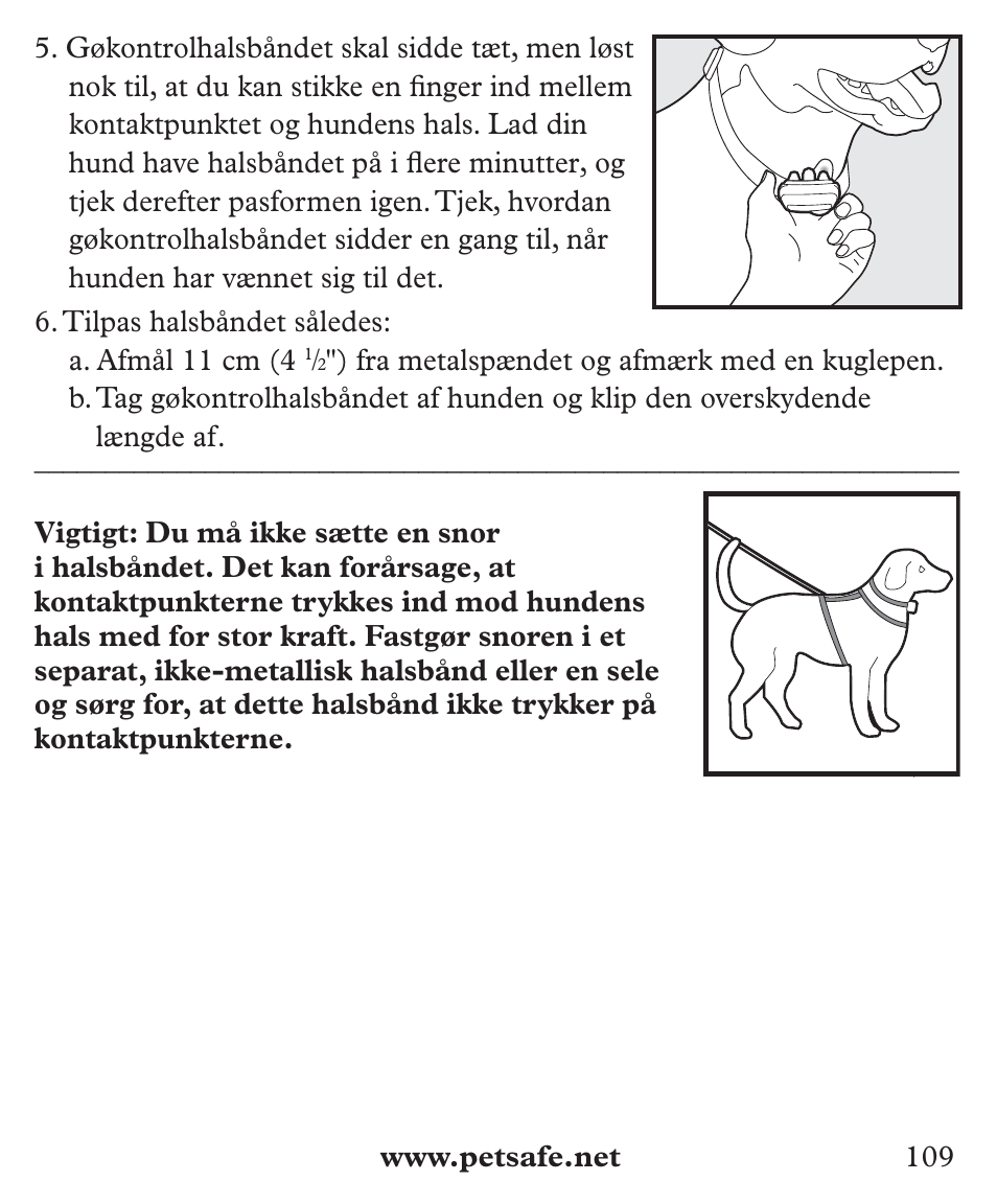Petsafe Deluxe Big Dog Bark Control User Manual | Page 109 / 120