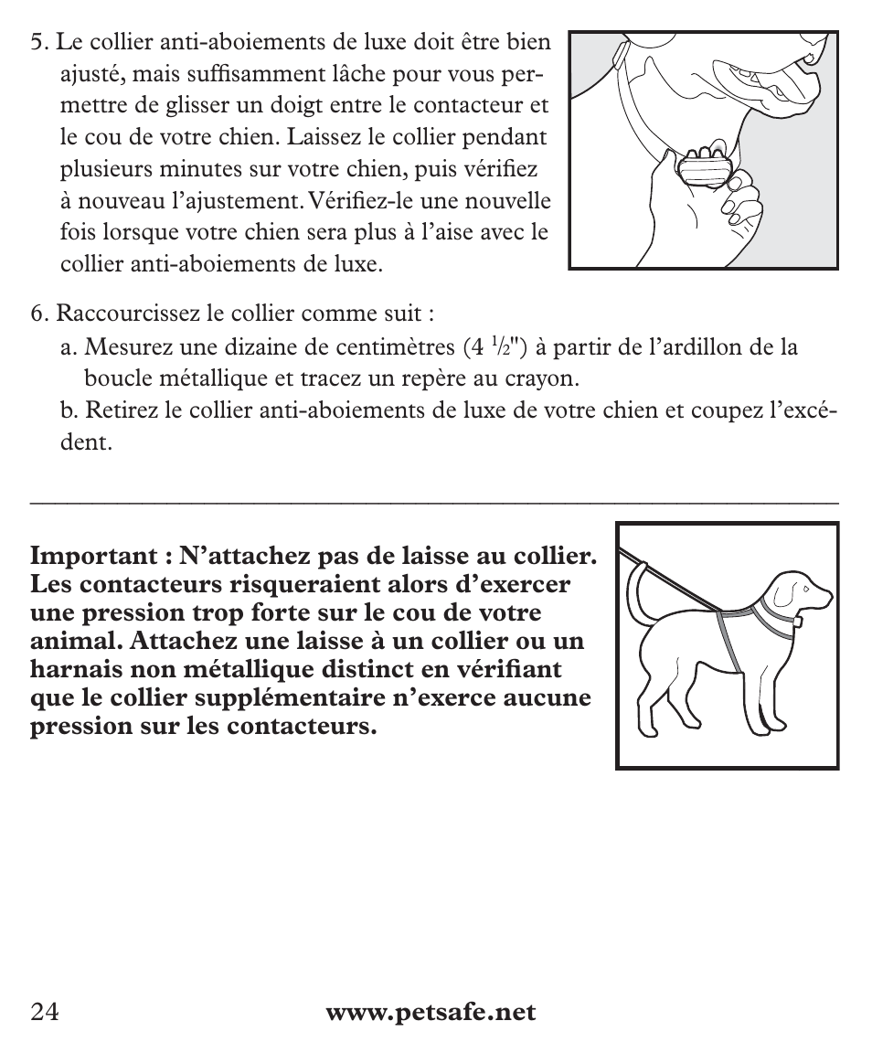 Petsafe Deluxe Big Dog Bark Control User Manual | Page 24 / 120