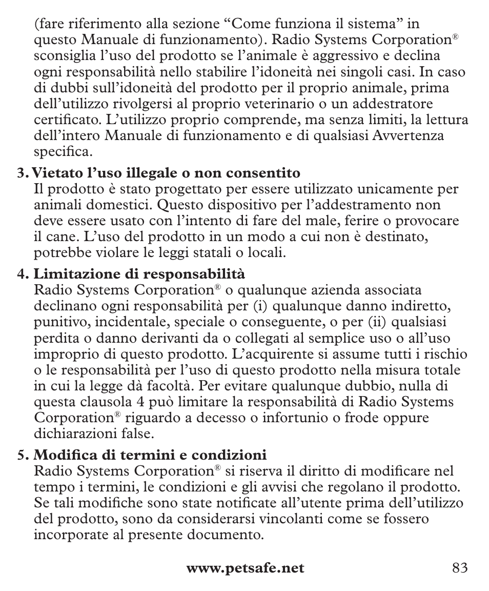 Petsafe Deluxe Big Dog Bark Control User Manual | Page 83 / 120