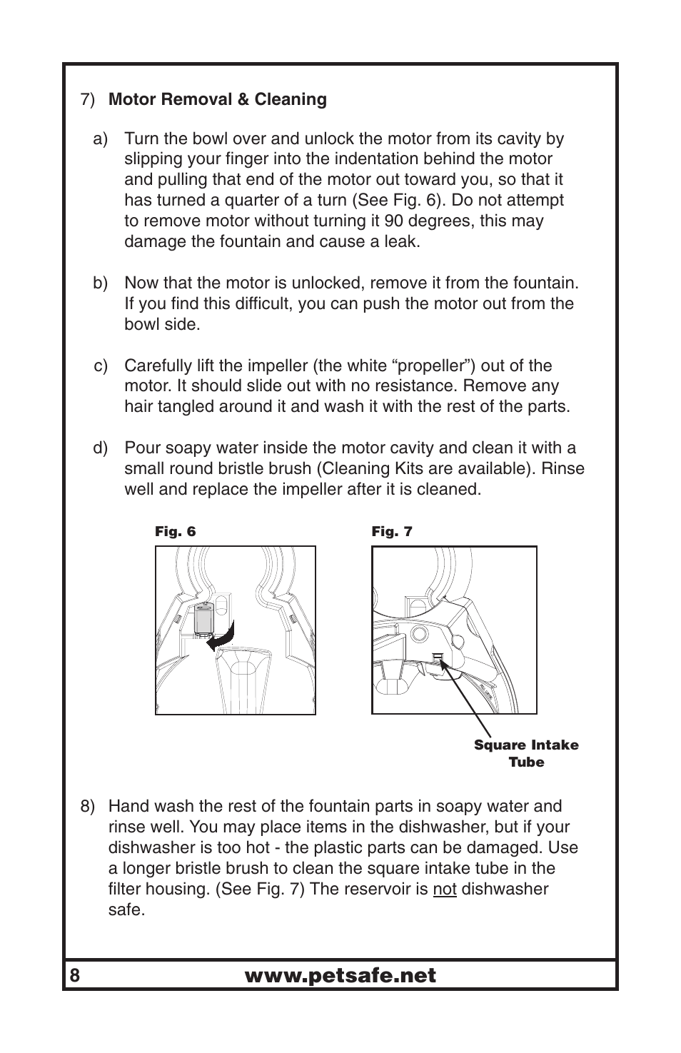 Petsafe Drinkwell® Big Dog Pet Fountain User Manual | Page 8 / 12