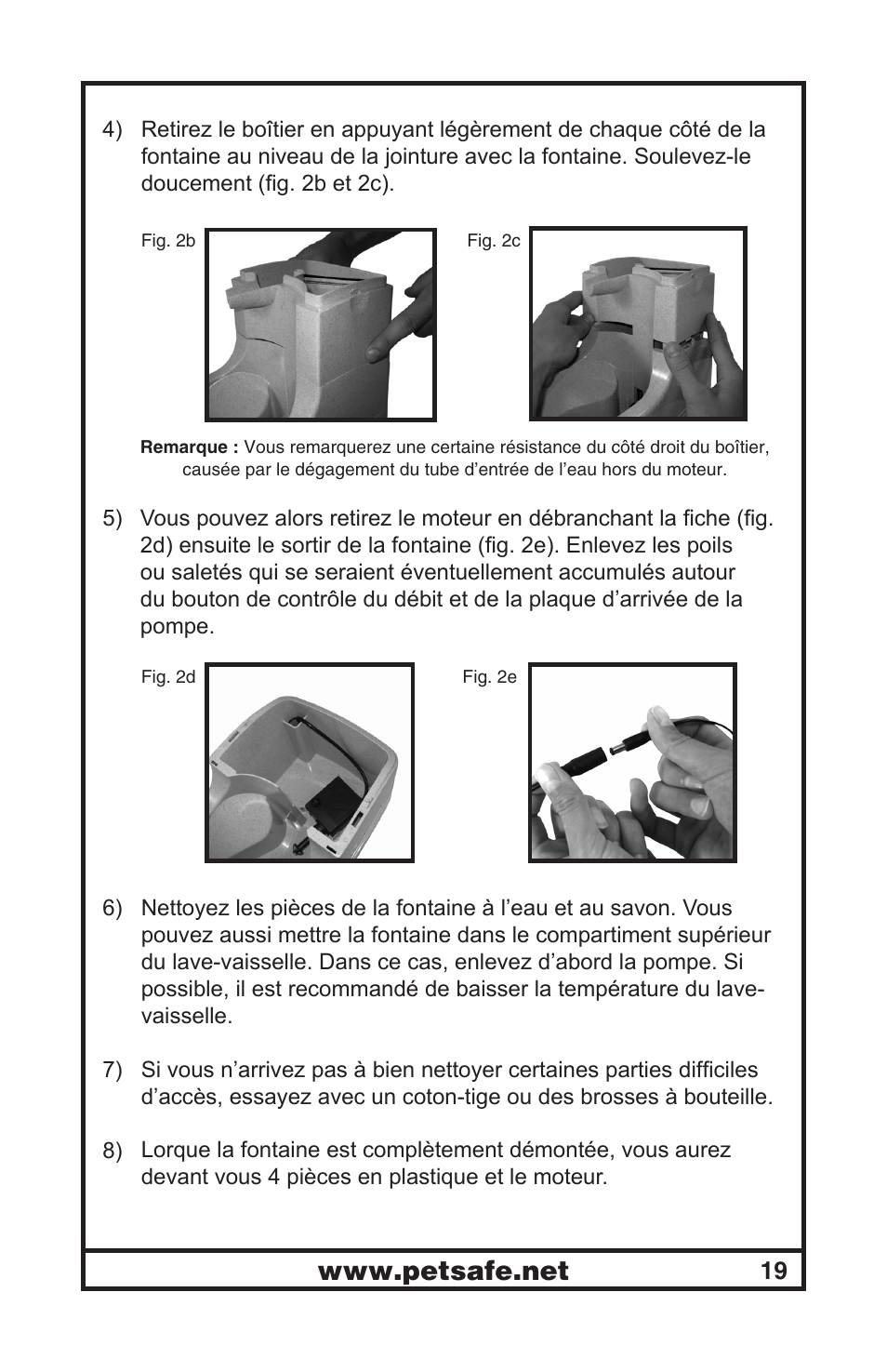 Petsafe Drinkwell® Mini Pet Fountain User Manual | Page 19 / 73