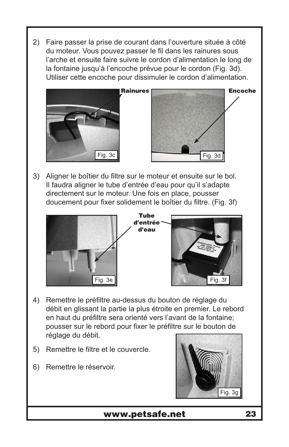Petsafe Drinkwell® Platinum Pet Fountain User Manual | Page 23 / 85