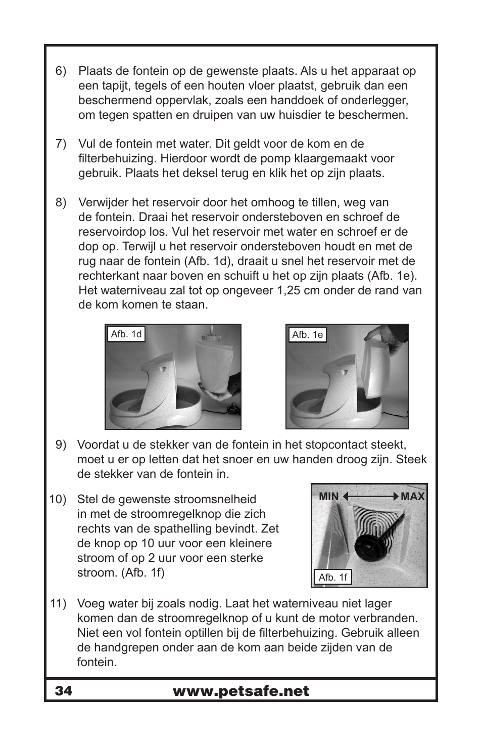 Petsafe Drinkwell® Platinum Pet Fountain User Manual | Page 34 / 85