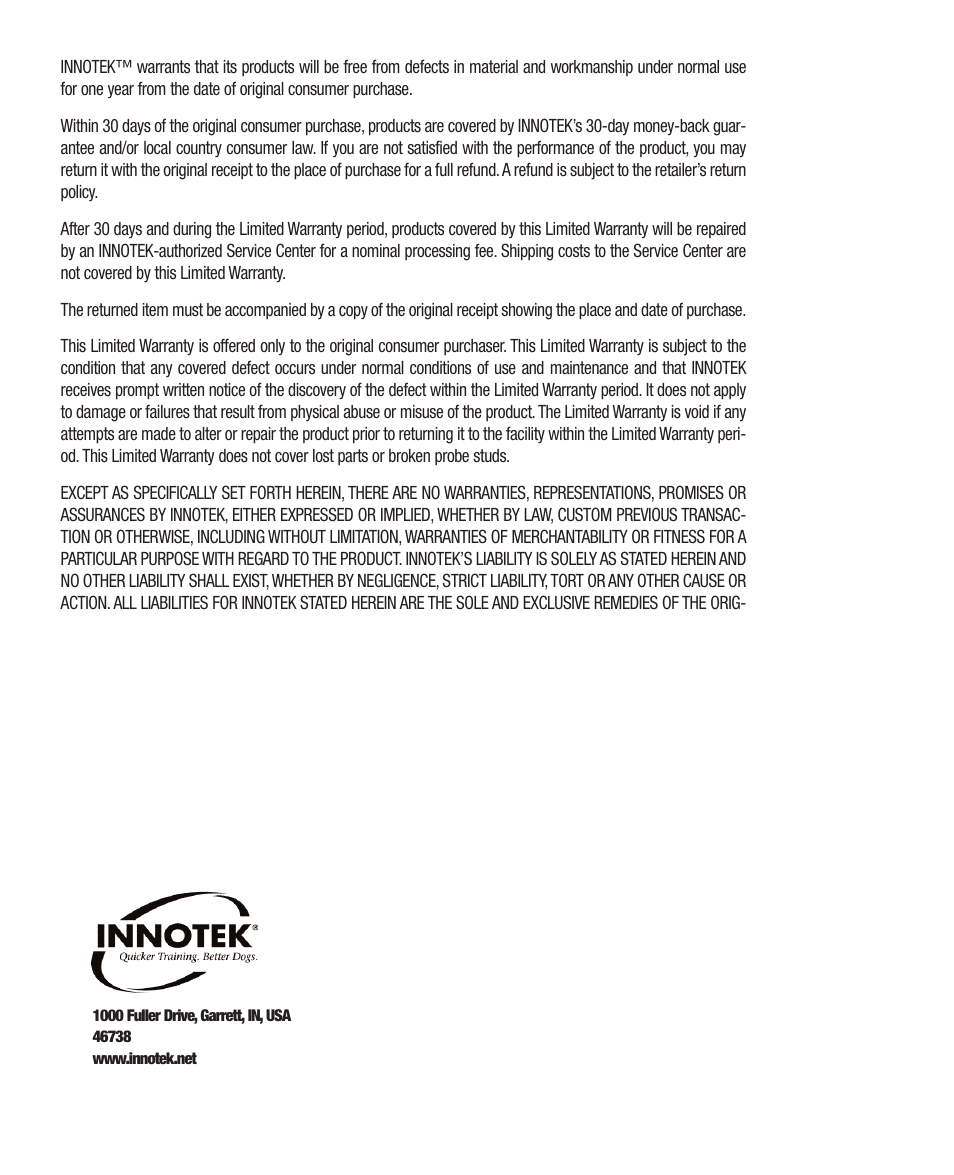 Petsafe Innotek Basic In-Ground Fence User Manual | Page 14 / 92