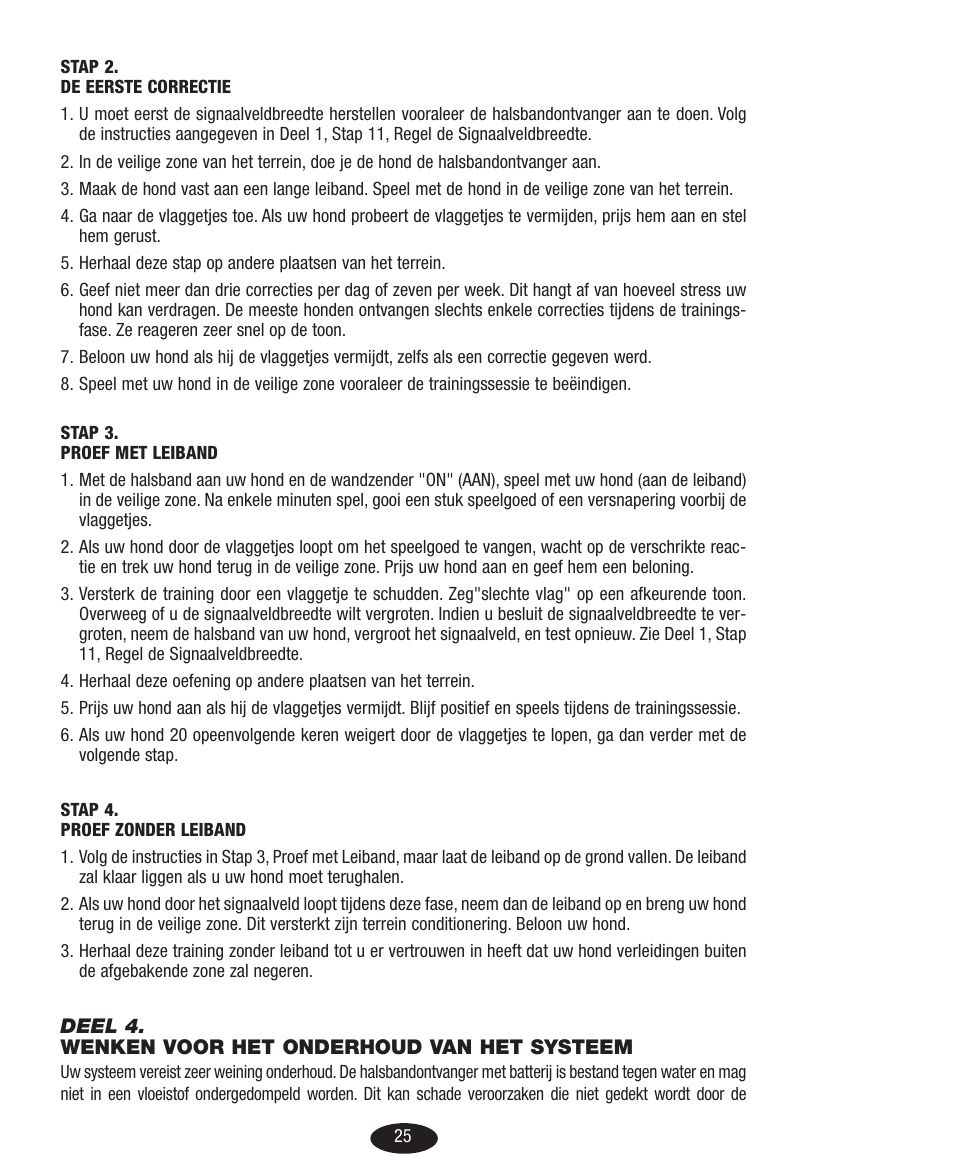 Petsafe Innotek Basic In-Ground Fence User Manual | Page 25 / 92