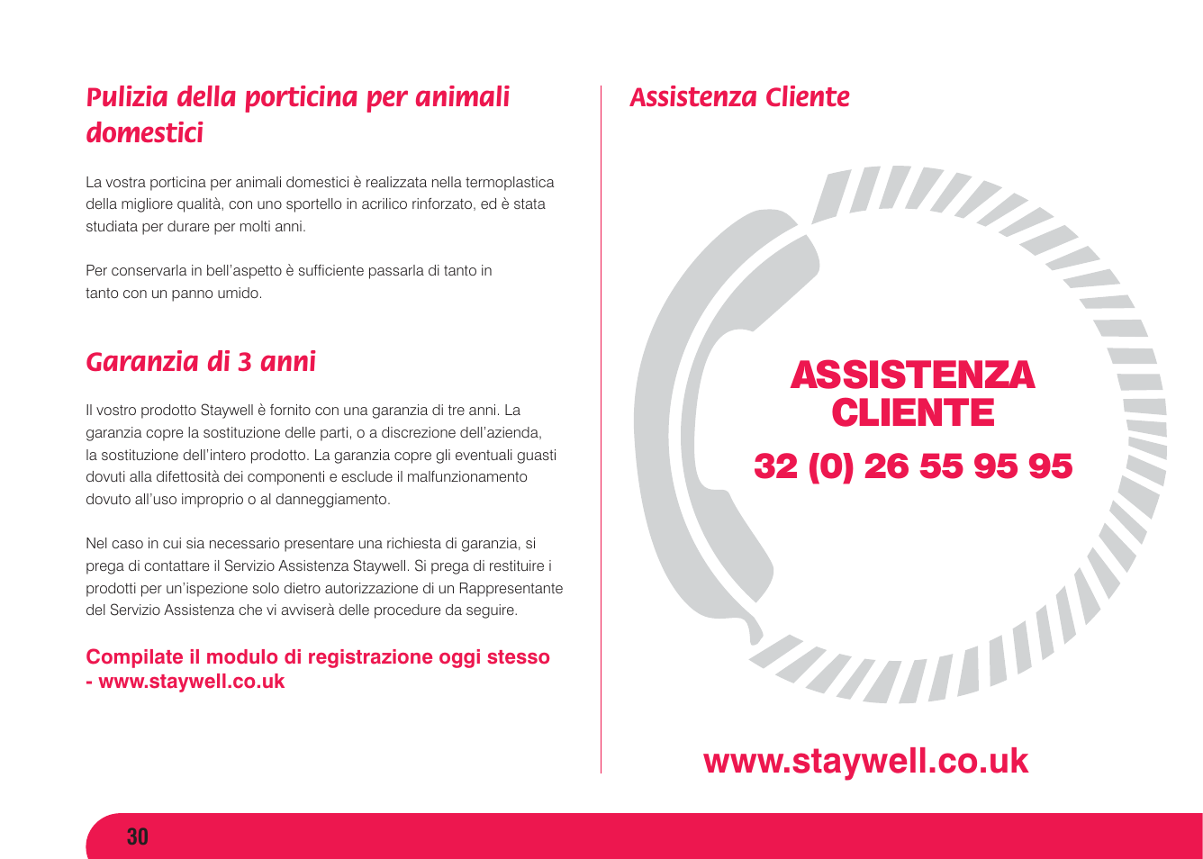 Petsafe Original 2 Way Pet Door User Manual | Page 31 / 40