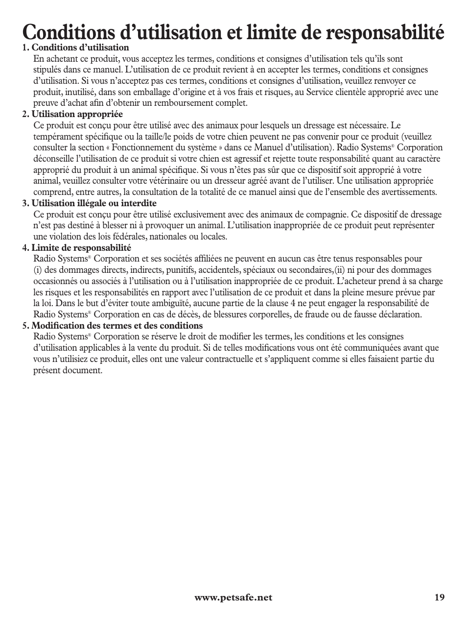 Petsafe Pawz Away Deluxe Spray Deterrent User Manual | Page 19 / 68