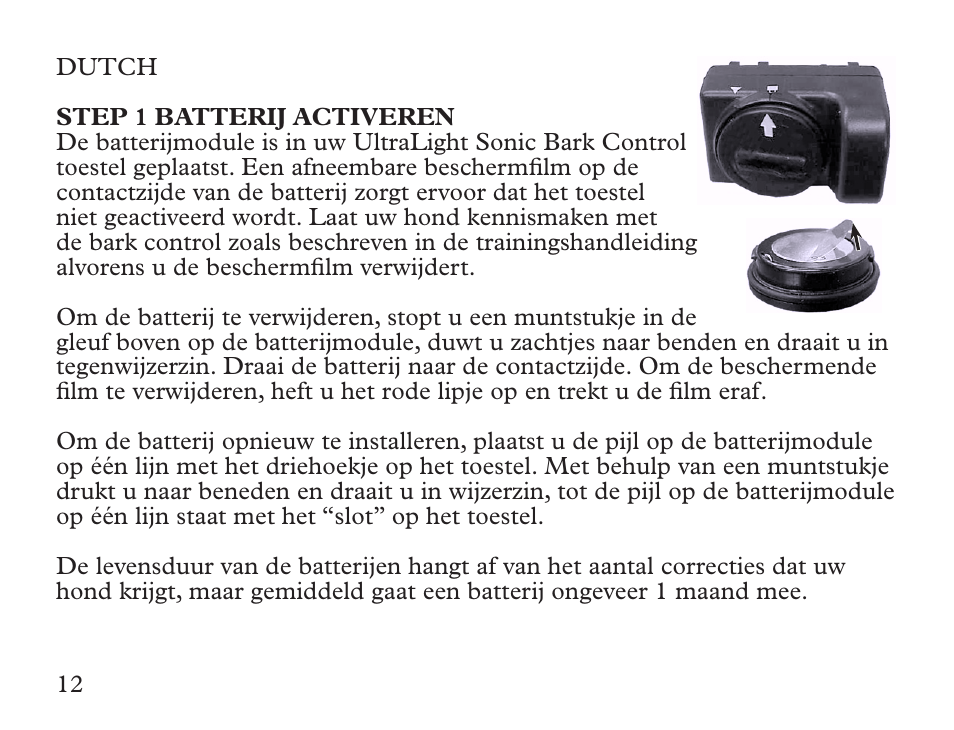 Petsafe Ultralight Sonic Bark Control Collar User Manual | Page 12 / 24
