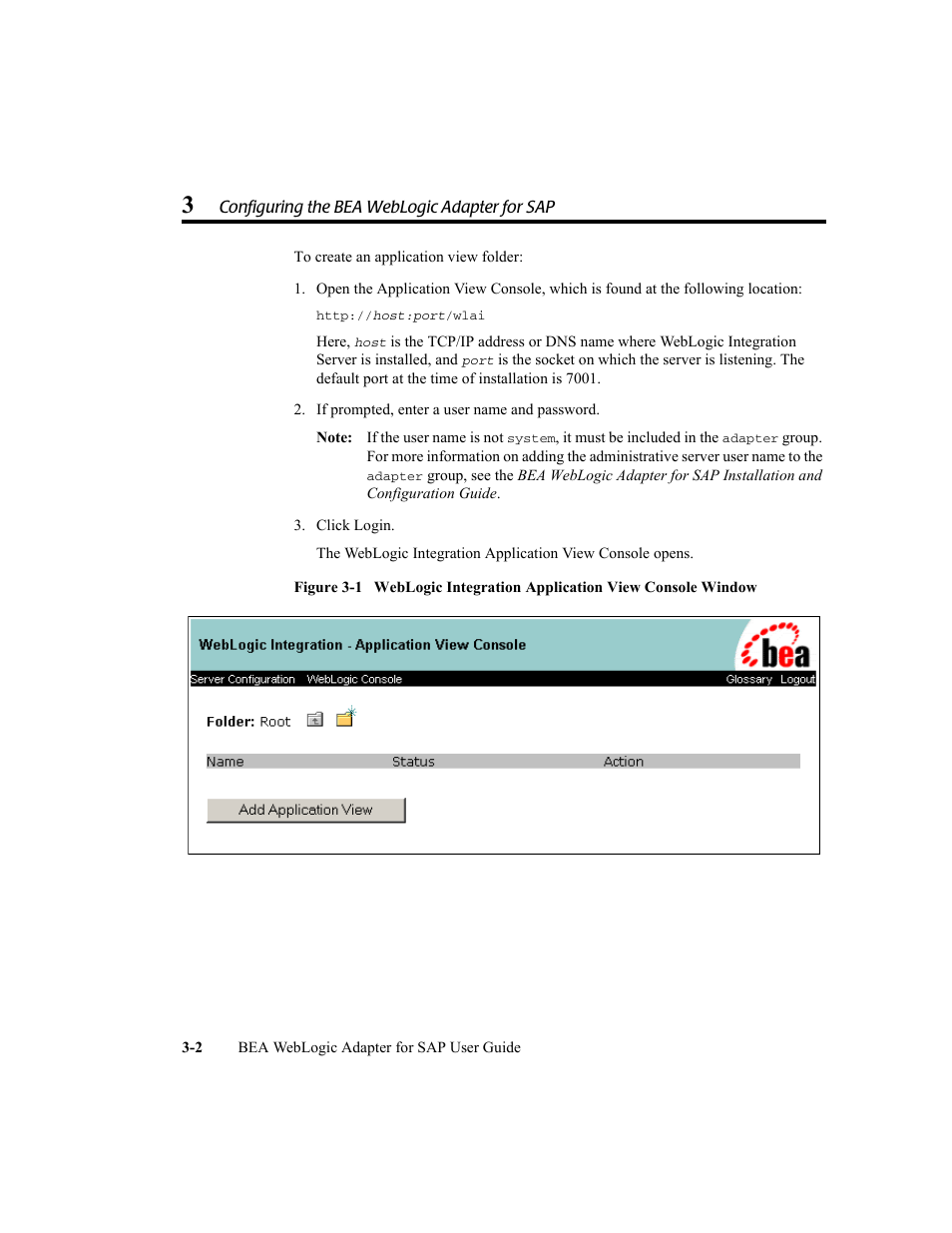 BEA WebLogic Adapter for SAP User Manual | Page 30 / 94