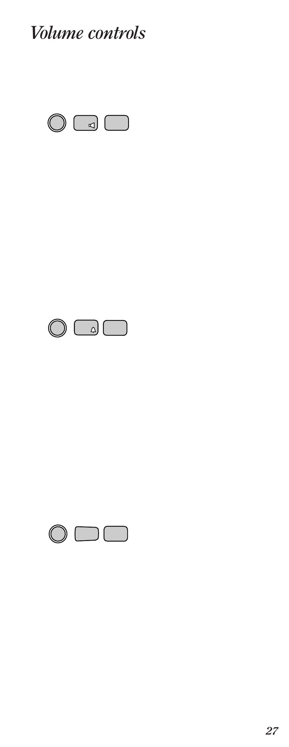 Volume controls | BT Diverse 2000 User Manual | Page 29 / 47