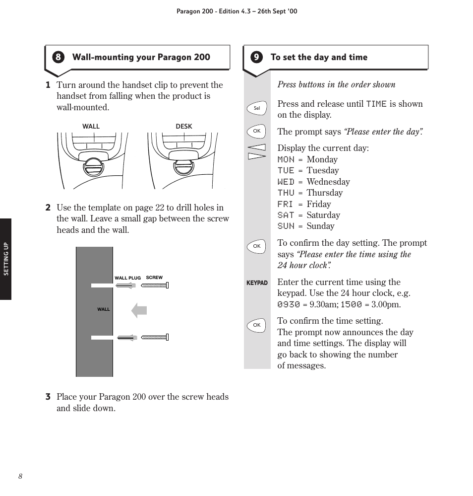 BT Paragon 200 User Manual | Page 11 / 28