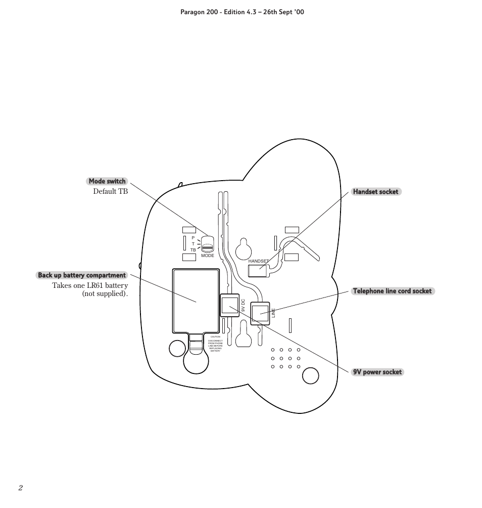 BT Paragon 200 User Manual | Page 5 / 28