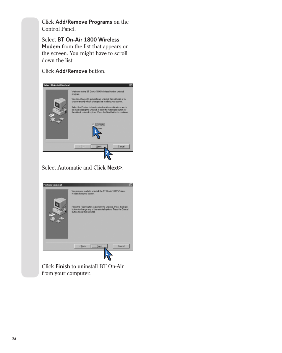 BT 1800 User Manual | Page 24 / 58