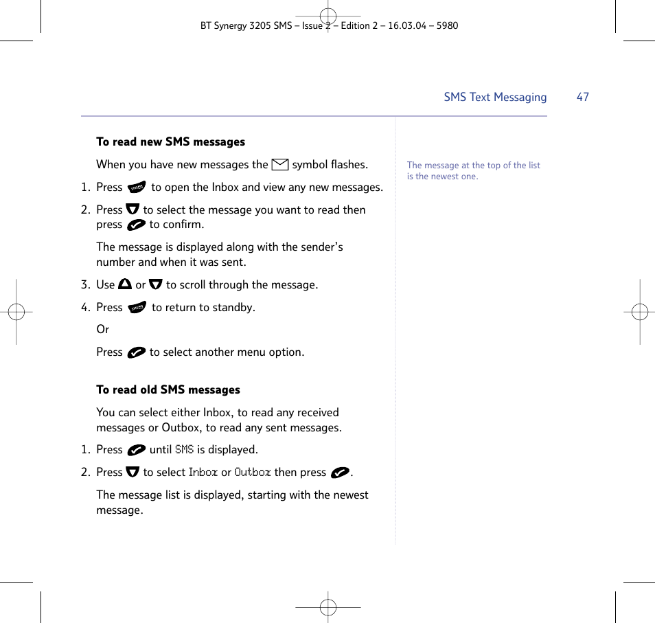 BT 3205 User Manual | Page 47 / 68