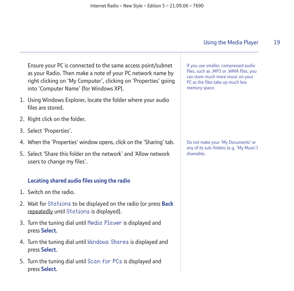 BT Internet Radio User Manual | Page 19 / 40