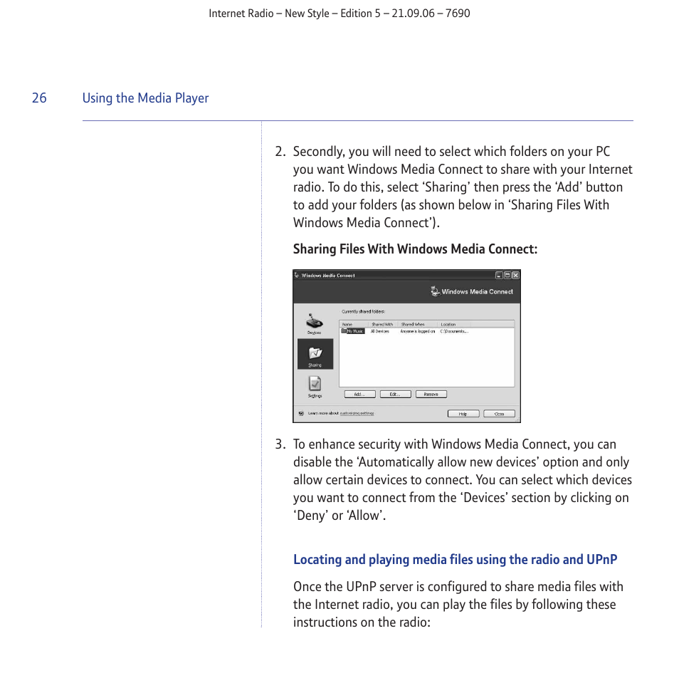 BT Internet Radio User Manual | Page 26 / 40