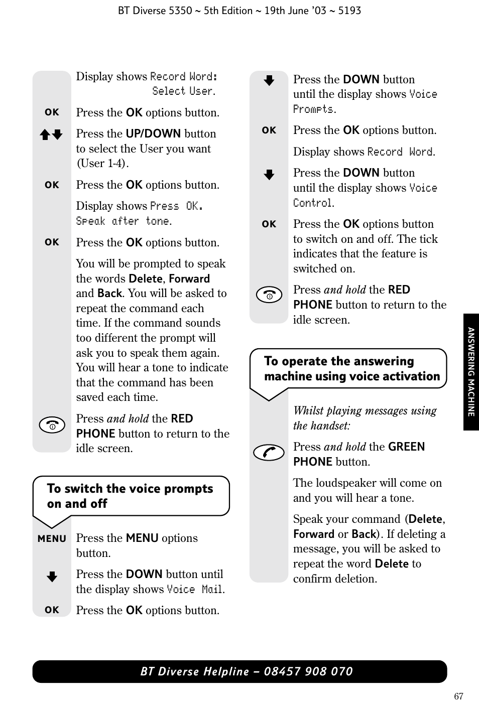 BT 5350 User Manual | Page 69 / 83