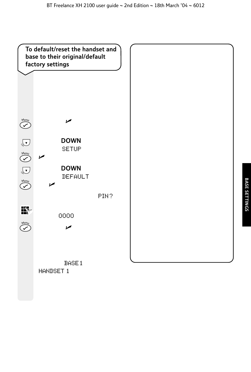 BT FREELANCE XH 2100 User Manual | Page 27 / 42