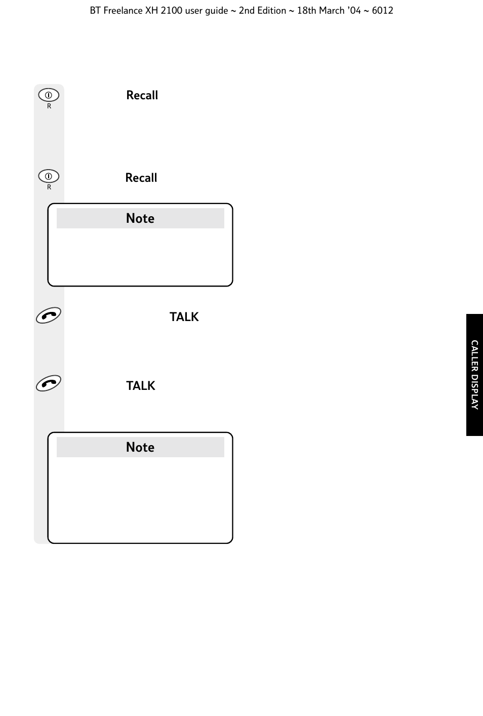BT FREELANCE XH 2100 User Manual | Page 31 / 42