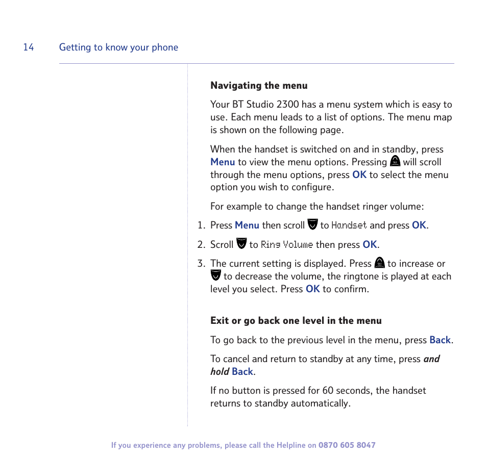 BT STUDIO 2300 User Manual | Page 14 / 67