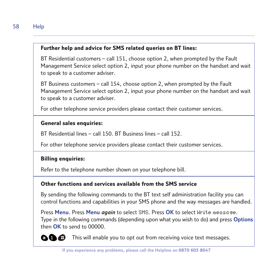 BT STUDIO 2300 User Manual | Page 58 / 67
