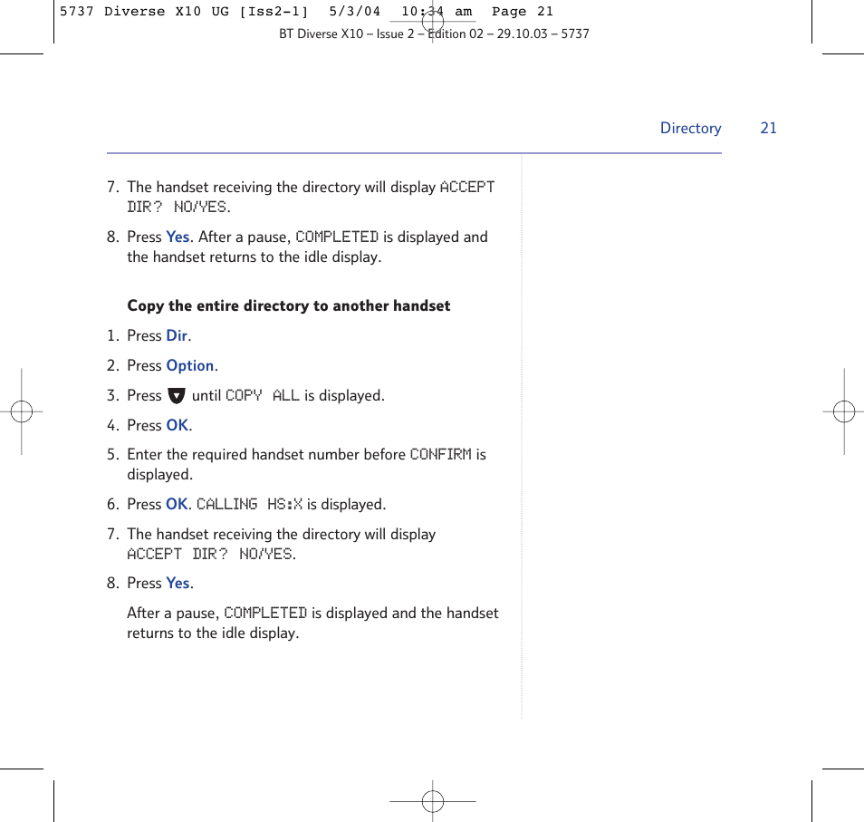 BT DIVERSE X10 User Manual | Page 21 / 88