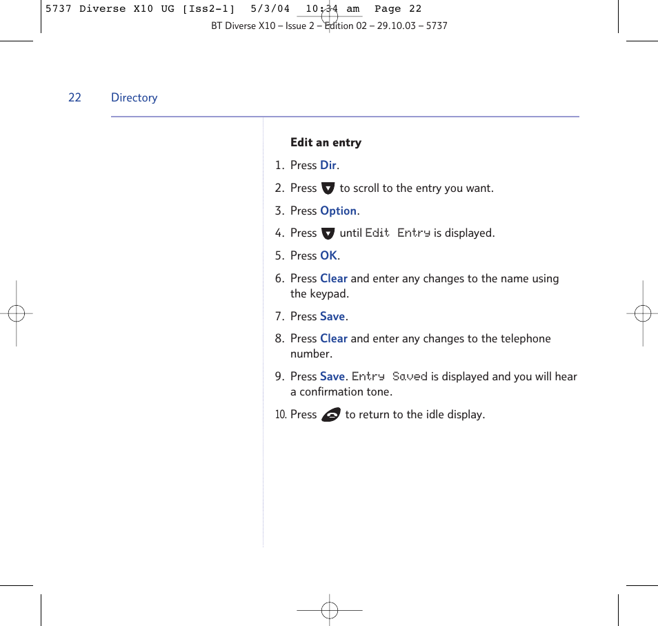 BT DIVERSE X10 User Manual | Page 22 / 88