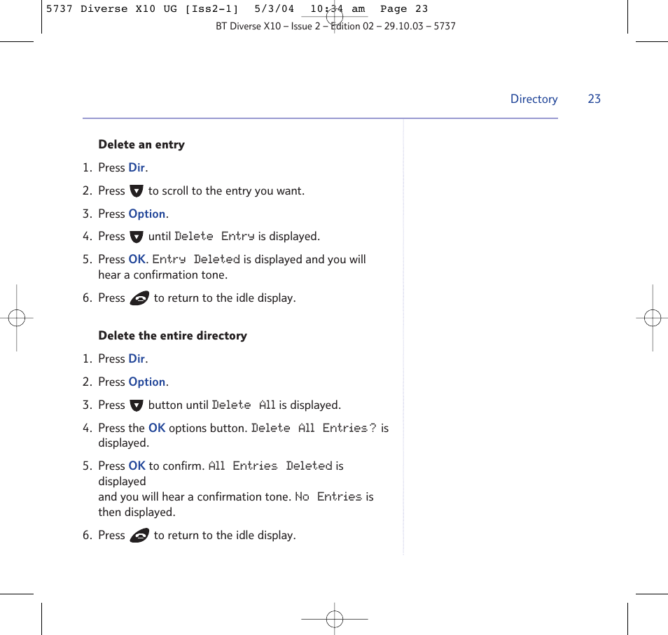 BT DIVERSE X10 User Manual | Page 23 / 88