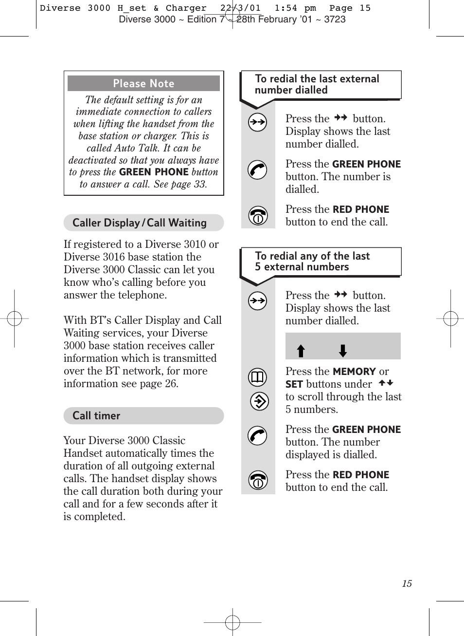 BT 3000 Classic User Manual | Page 19 / 52