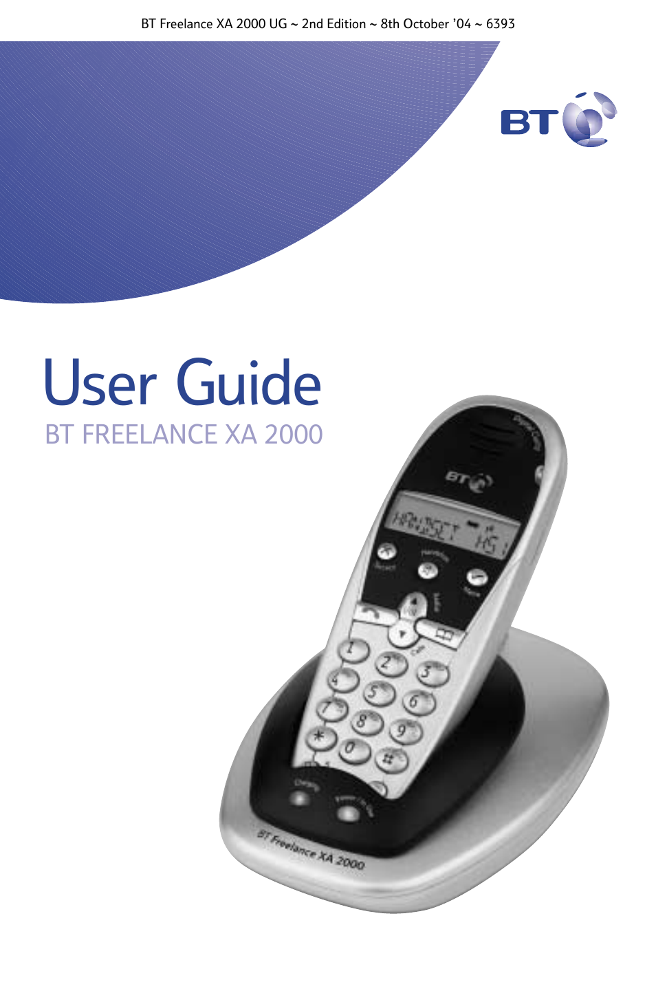 BT FREELANCE XA 2000 User Manual | 45 pages
