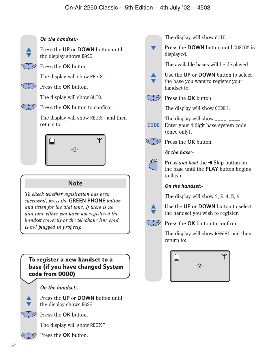 BT 2100 Classic User Manual | Page 31 / 42