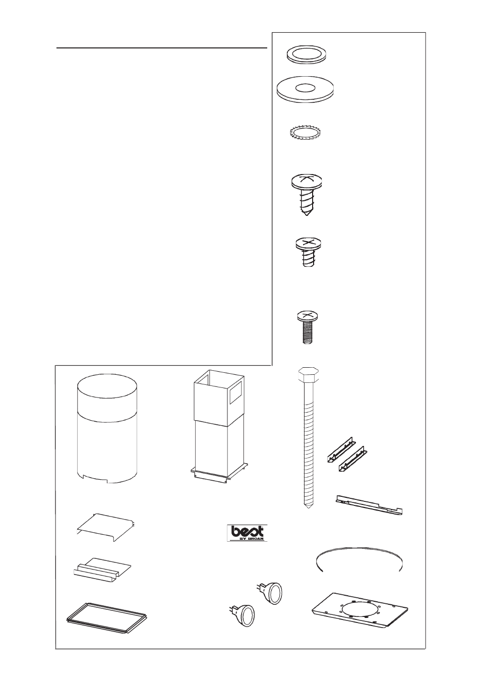 Preparez la hotte | Broan BEST IS241 User Manual | Page 14 / 36