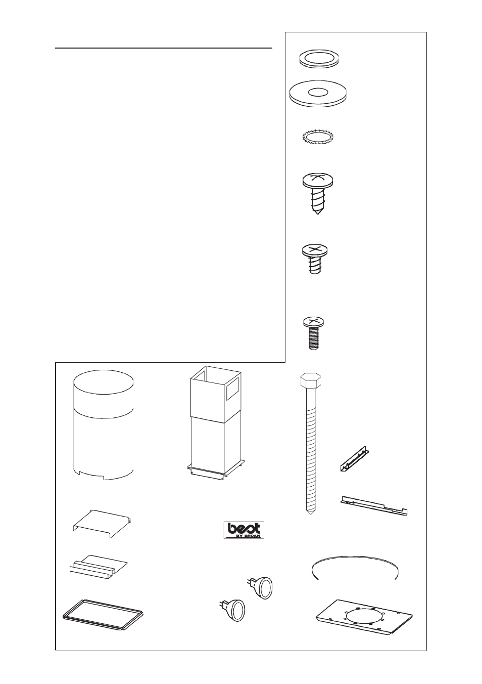 Prepare la campana | Broan BEST IS241 User Manual | Page 24 / 36