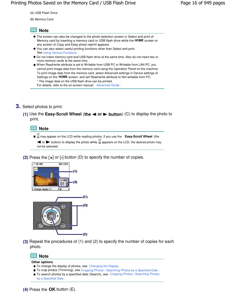 Canon PIXMA MP560 User Manual | Page 16 / 949