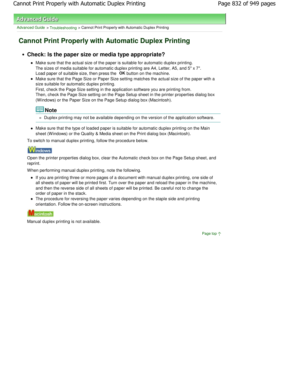 Canon PIXMA MP560 User Manual | Page 832 / 949