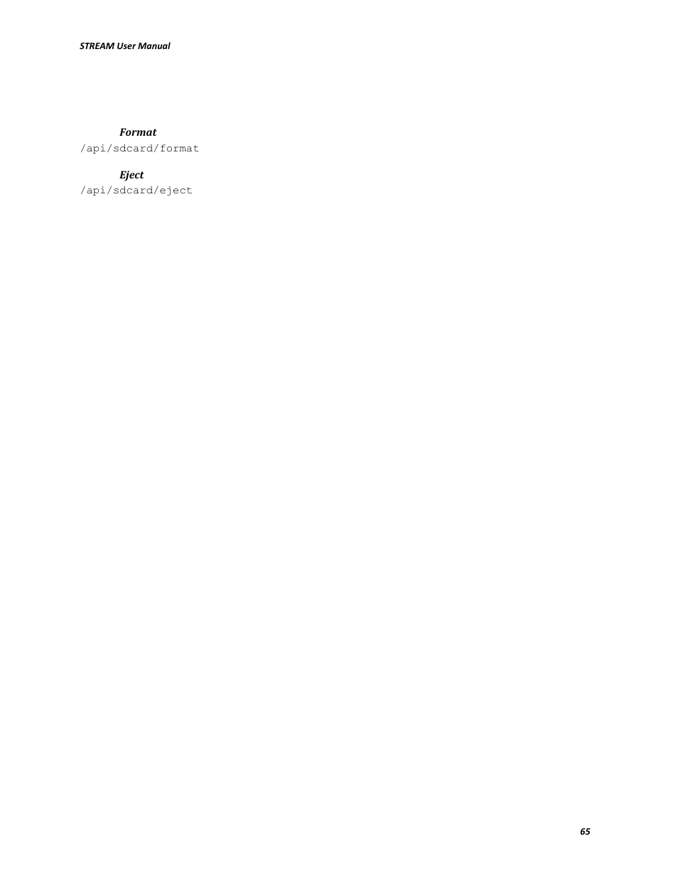 V.I.O. Stream User Manual | Page 65 / 77