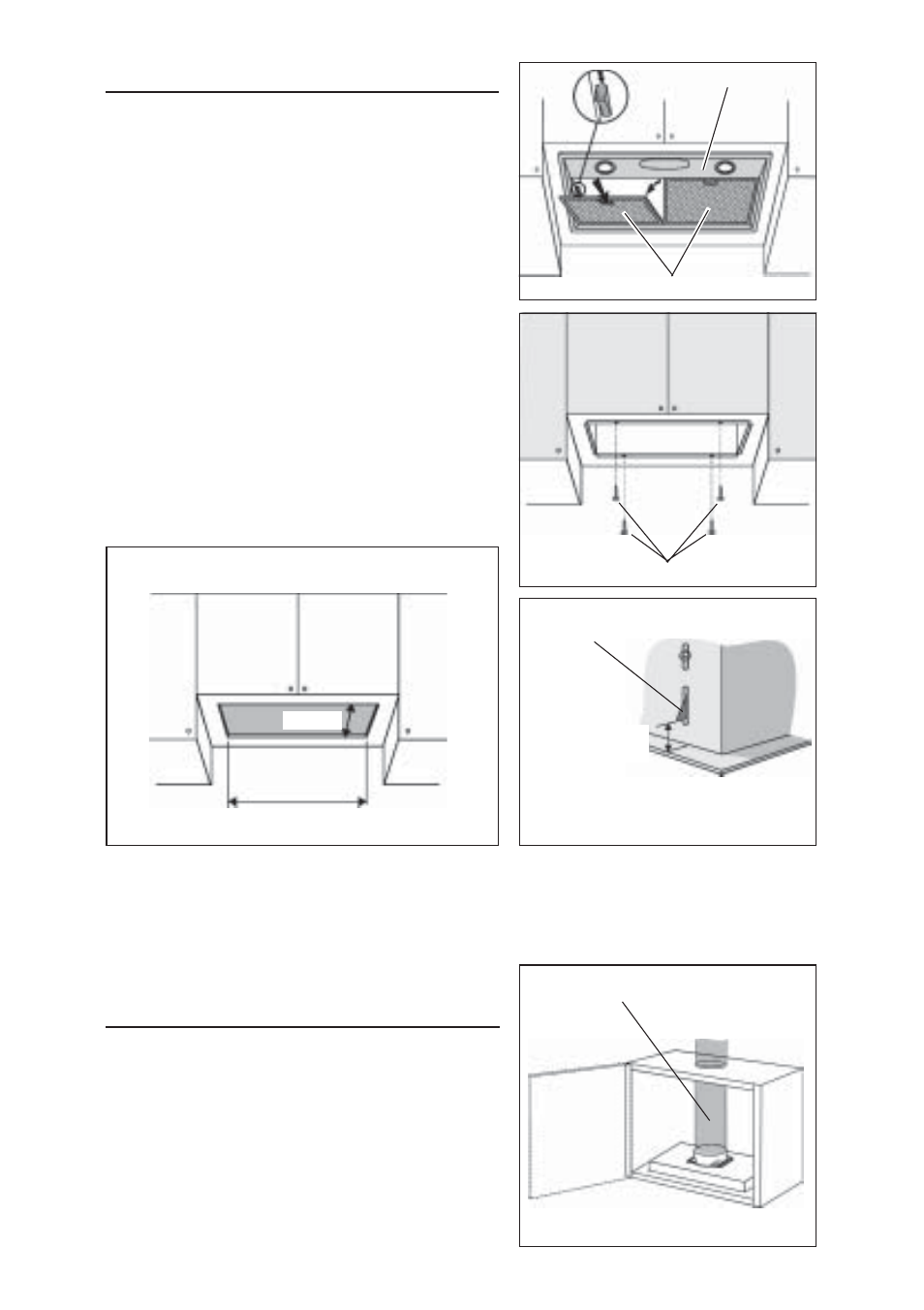 Installation de la hotte, Connexion du systeme d’evacuation | Broan RMPE User Manual | Page 12 / 28