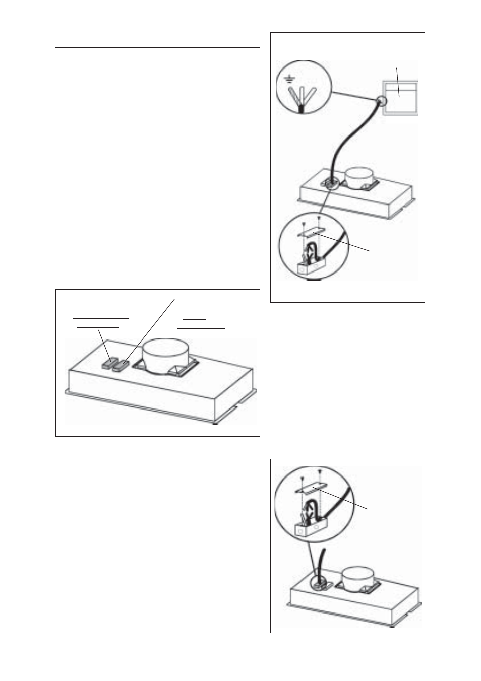 Installation electrique | Broan RMPE User Manual | Page 13 / 28