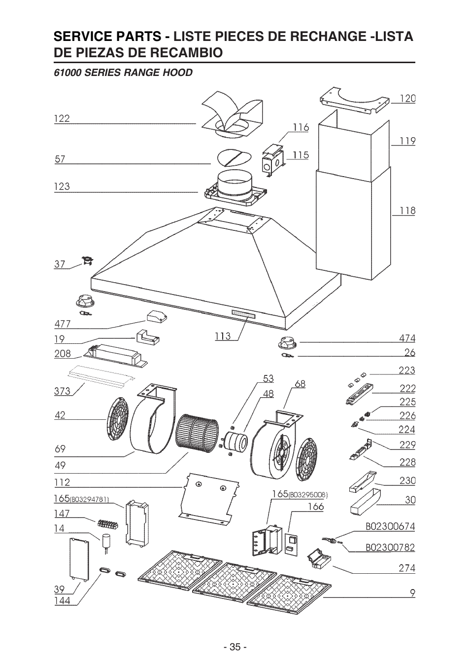 Broan 61000 User Manual | Page 35 / 36