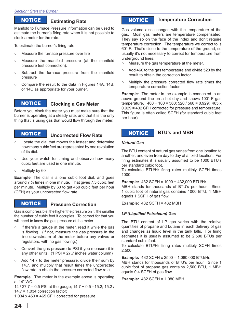 Beckett CG50 User Manual | Page 24 / 36
